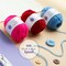 24-Pack Multicolor Acrylic Yarn Skeins – 50g Each, 2400 Yards Total, Soft Worsted Yarn for Crochet, Knitting, Amigurumi & Crafts for Kids and Adults